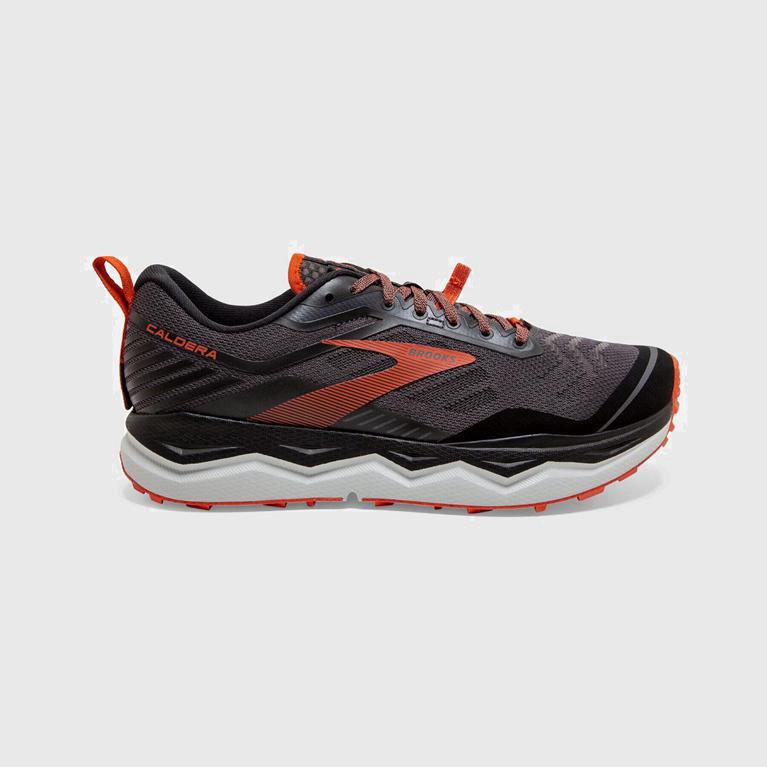 Brooks Caldera 4 Israel - Men's Trail Running Shoes - Yellow (60174-ZMJU)